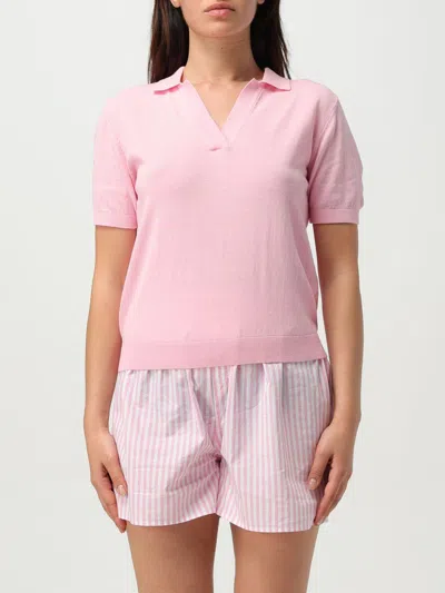 Mc2 Saint Barth Polo Shirt  Woman Color Pink