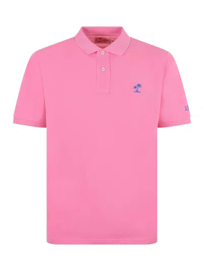 Mc2 Saint Barth Polo Shirt In Rosa