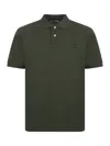 Mc2 Saint Barth Polo Shirt In Verde Scuro