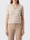 Mc2 Saint Barth Polo Shirt Woman In Brown