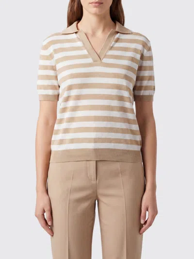Mc2 Saint Barth Polo Shirt Woman In Brown