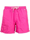 Mc2 Saint Barth Polyester Lighting Pantone Pants In Pink