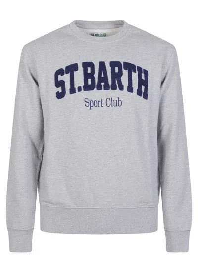 Mc2 Saint Barth Ponza Sweatshirt In Gray