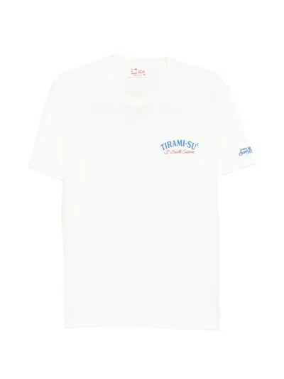 Mc2 Saint Barth Portland Graphic-print T-shirt In White