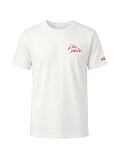 Mc2 Saint Barth Portland Graphic-print T-shirt In White