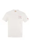 Mc2 Saint Barth Portofino T Shirt With Chest Embroidery