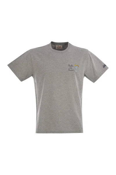 Mc2 Saint Barth Portofino - T-shirt With Chest Embroidery