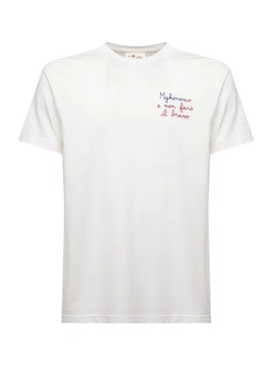 Mc2 Saint Barth Portofino Classic Fit T-shirt In White