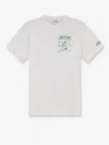 Mc2 Saint Barth Portofino Cotton T-shirt In White