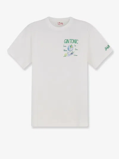 Mc2 Saint Barth Portofino Cotton T-shirt In White