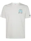 Mc2 Saint Barth Portofino Organic Cotton T Shirt In N Gin Gin