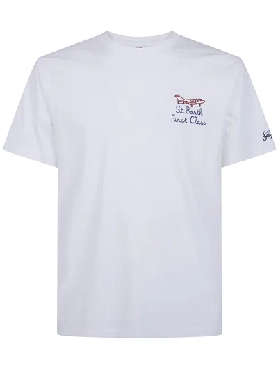 Mc2 Saint Barth Portofino First Class Hb T-shirt In White