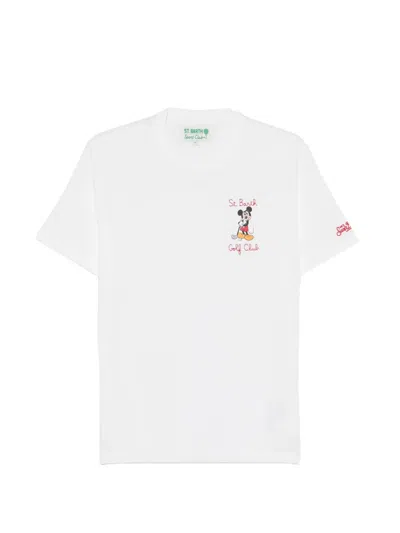 Mc2 Saint Barth Portofino Graphic-print T-shirt In White