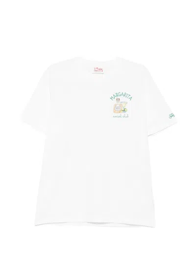 Mc2 Saint Barth Portofino Graphic-print T-shirt In White