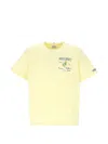 Mc2 Saint Barth Portofino Graphic-print T-shirt In Yellow