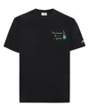 Mc2 Saint Barth Portofino Mi Piacciono Le Bocce Grandi T-shirt In Black