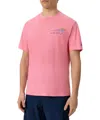 Mc2 Saint Barth Portofino T Shirt With Chest Embroidery In Pink