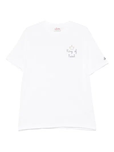Mc2 Saint Barth Portofino T-shirt In White