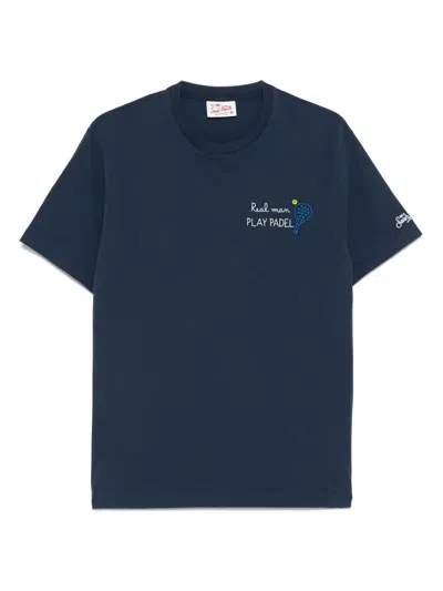 Mc2 Saint Barth Portofino T-shirt In Blue