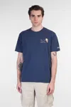 Mc2 Saint Barth Portofino T-shirt In Blue Cotton In Blue