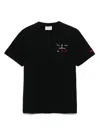 Mc2 Saint Barth Portofino T-shirt In Schwarz