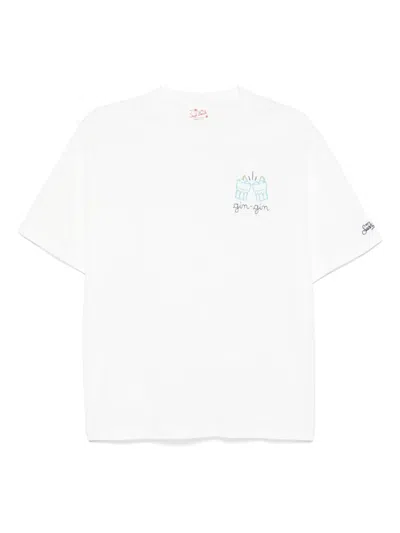Mc2 Saint Barth Portofino T-shirt In White