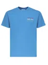 Mc2 Saint Barth Portofino T-shirt With Embroidery In Blue