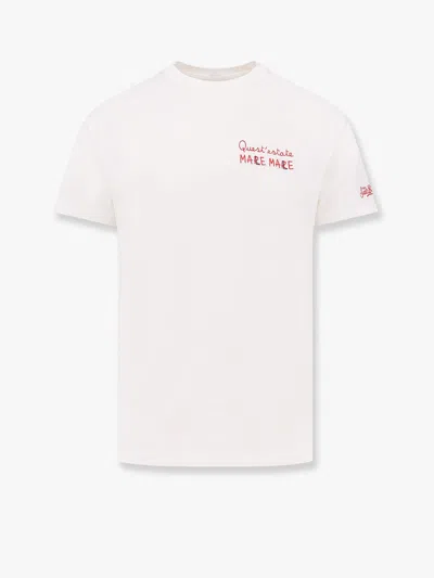 Mc2 Saint Barth Portofino T-shirt With Mare Male Embroidery