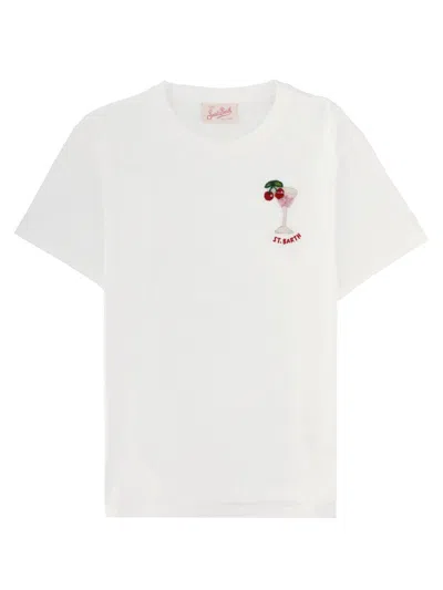 Mc2 Saint Barth Premium Women's Cotton T-shirt - Ss26 Collection In White