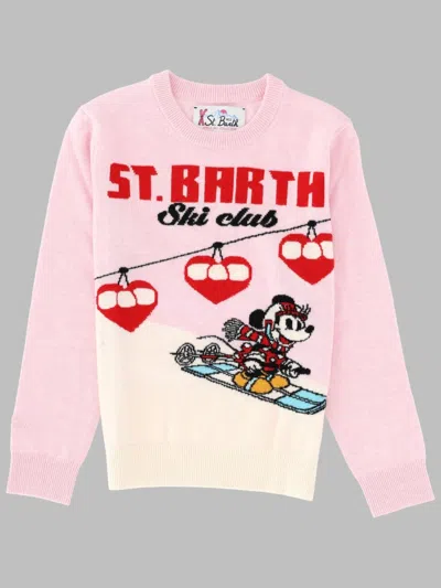 Mc2 Saint Barth Princess C - Minnie Skier 21 In Pink