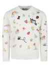 Mc2 Saint Barth Princess Sweater In Neutrals