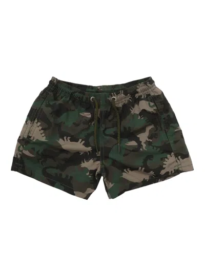 MC2 SAINT BARTH PRINTED BOY SWIM SHORT