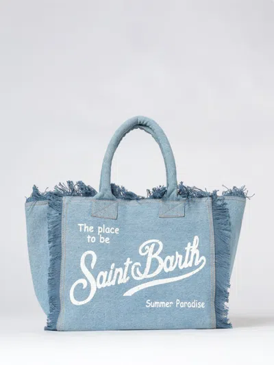 Mc2 Saint Barth Mini Bag Woman Color Blue 2