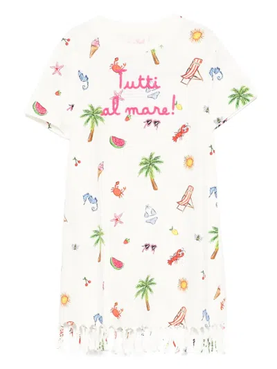 Mc2 Saint Barth Kids' Printed Dress