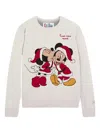 Mc2 Saint Barth Printed Sweater In White