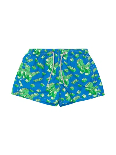 Mc2 Saint Barth Kids' Printed Swim Shorts