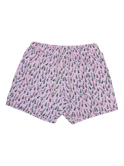 Mc2 Saint Barth Printed Swim Shorts In Pattern