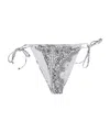 Mc2 Saint Barth Bandana Print Bikini Bottoms In White
