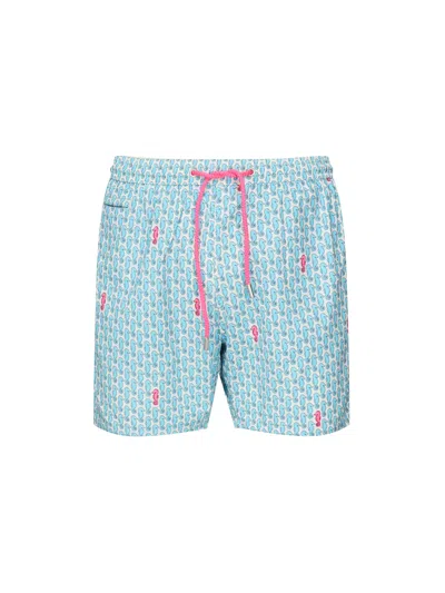 Mc2 Saint Barth Printed Swimsuit In Multi