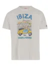 Mc2 Saint Barth Printed T-shirt In White