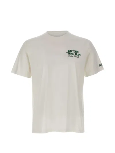 Mc2 Saint Barth Printed T-shirt In White