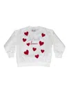 Mc2 Saint Barth Pull Roundneck Sweatshirt In White