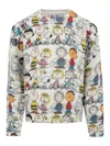 Mc2 Saint Barth Pullover Snoopy Peanuts Special Edition In Neutral