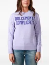 Mc2 Saint Barth Crew-neck Sweater In Purple