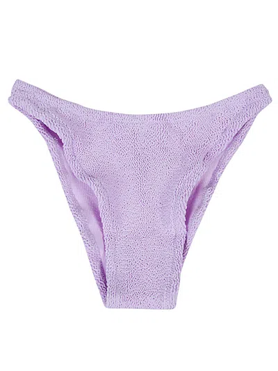 Mc2 Saint Barth Purple High Waisted Bikini Bottoms