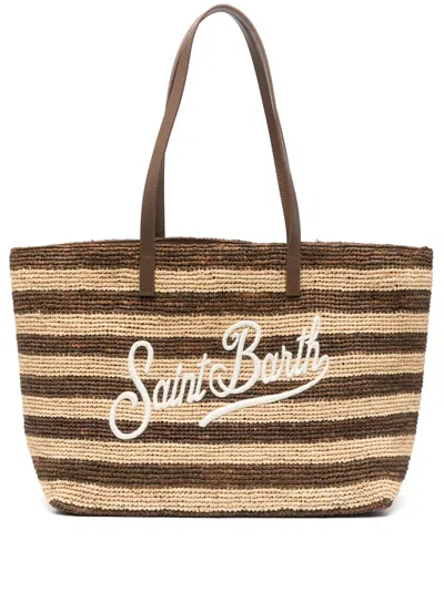 Mc2 Saint Barth Raffia City Tote Bag