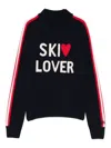 Mc2 Saint Barth Raglan-sleeves Sweater In Black