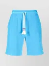 Mc2 Saint Barth Randle Sponge Bermuda Shorts In Blue