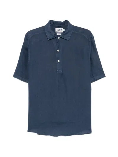 Mc2 Saint Barth Raphael Polo Shirt In Blue