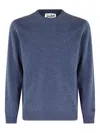 Mc2 Saint Barth Regent Crew-neck Sweater In Blue